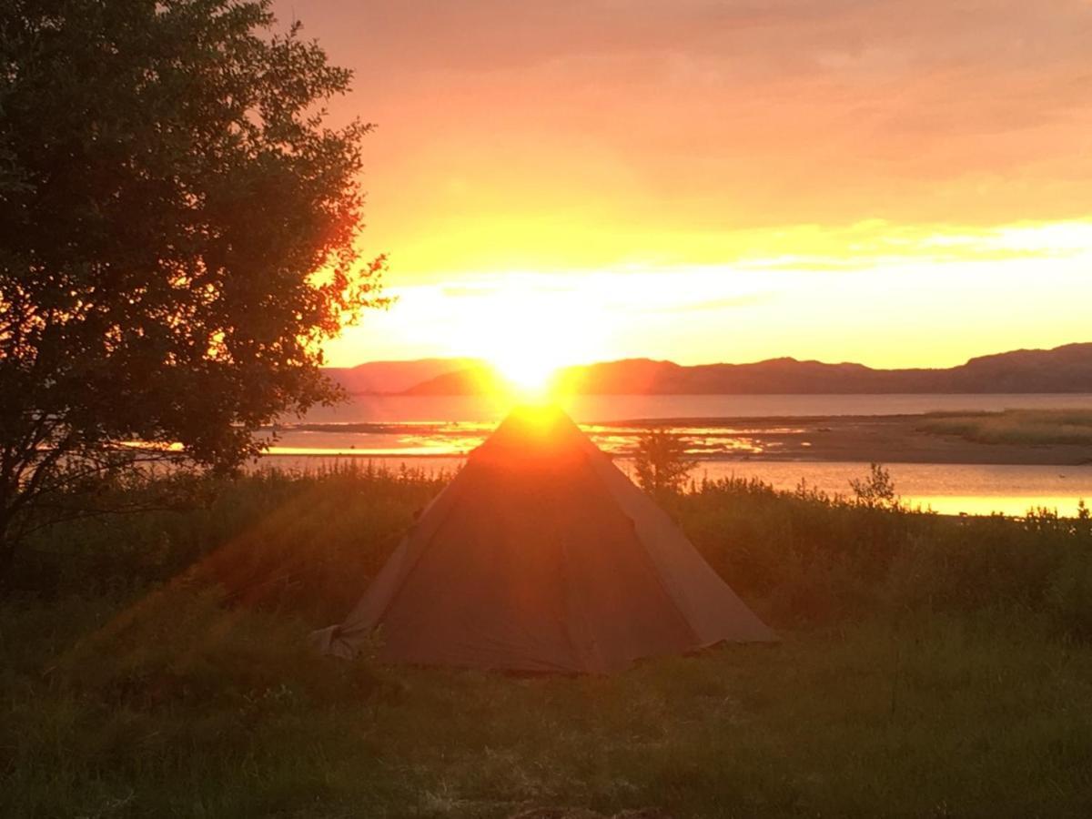 Fjordutsikten Motell & Camping As Лакселв Екстериор снимка